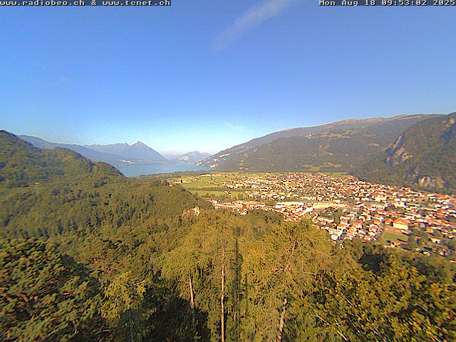 Richtung Interlaken/Jungfrauregion